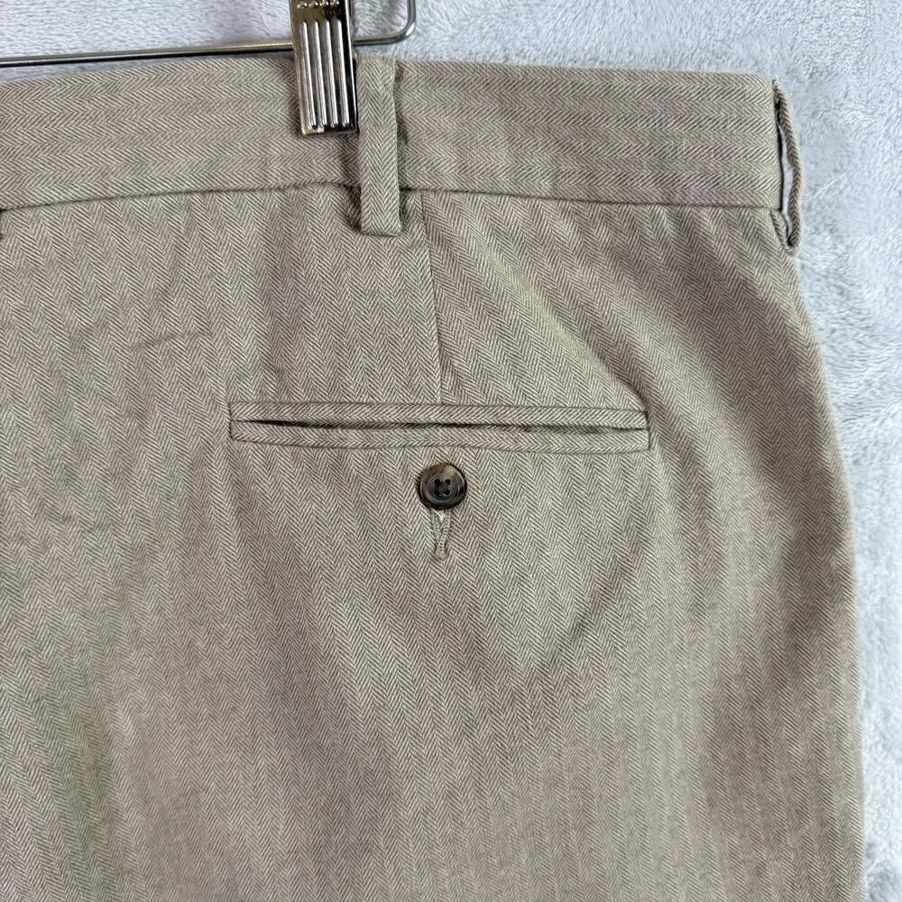 Vintage Polo Ralph Lauren Men's Chino Pants Size‎ 38/30 Tan Dress Pants Cotton